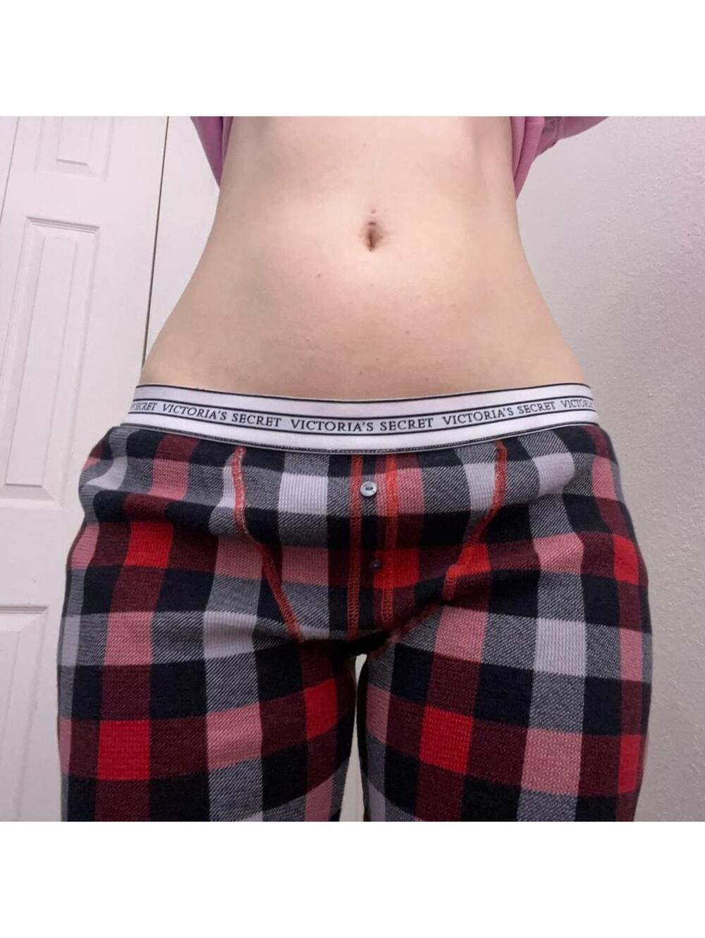 Victoria's Secret plaid pj bottoms